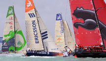 Volvo Ocean Race: ancora
al comando "Ericsson 4"